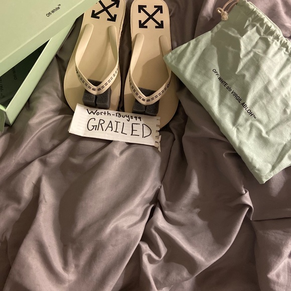 Off-White Flip Flops - Picture 7 of 7